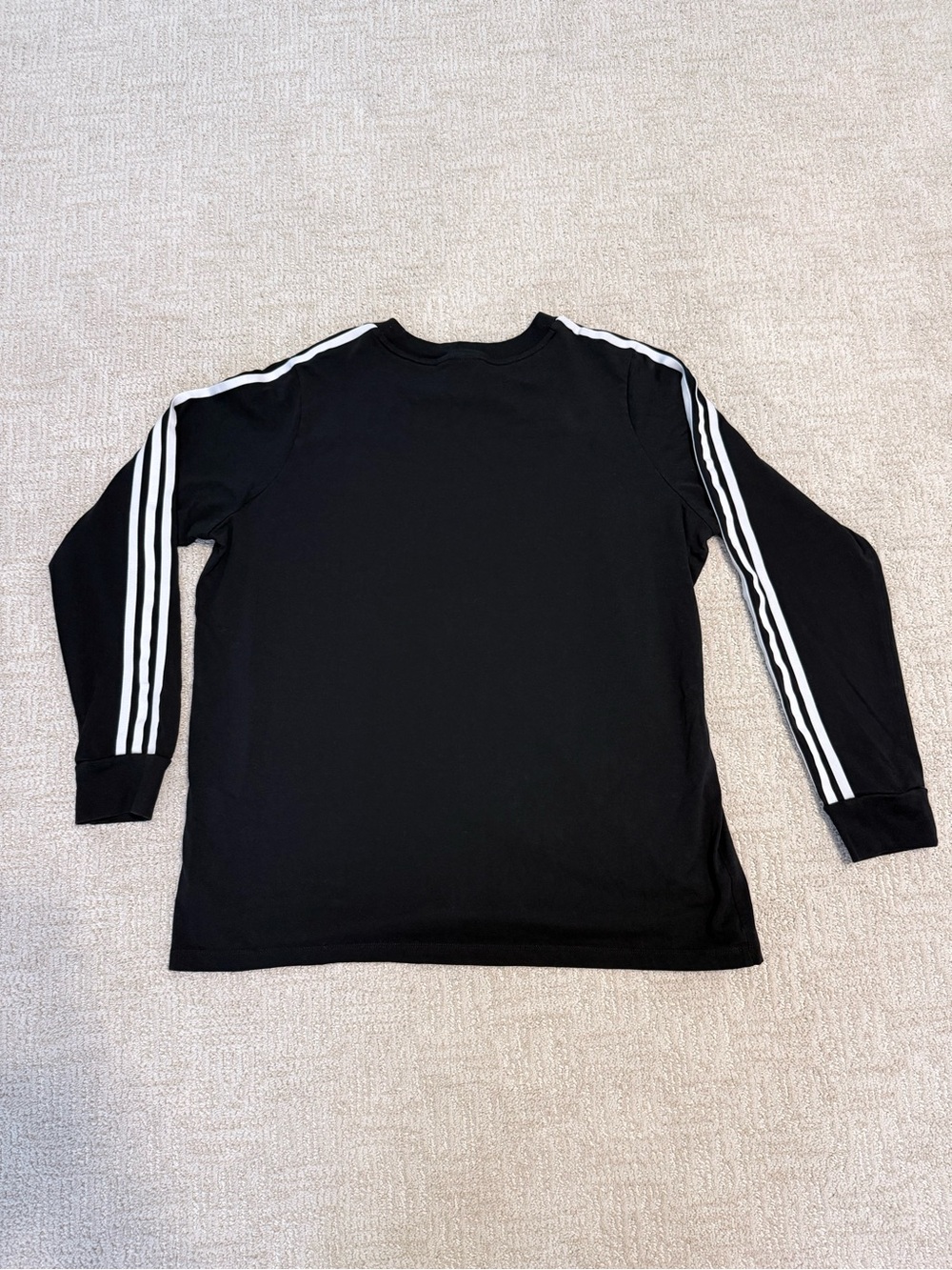 Adidas Black Classic Long Sleeve Tee (2X) - Picture 5 of 6